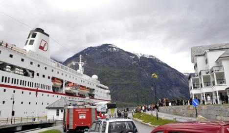 'Traumschiff' cruise ship evacuated after fire