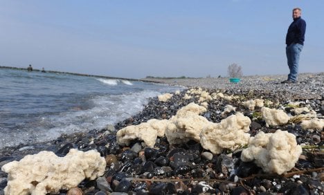 Paraffin spill pollutes Baltic beaches