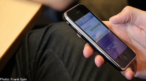 Swedes prefer text to telephone calls