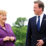 Merkel and Cameron to watch big match together