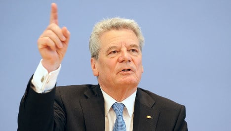 Support grows for Gauck presidency