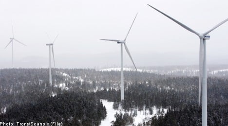 Sweden welcomes army of wind turbines