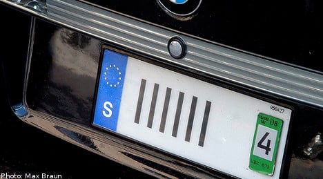 'Gestapo' reg plate falls foul of transport agency
