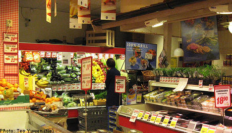 Probe looks at grocery food waste in Sweden