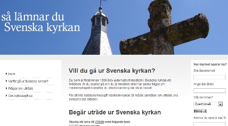 Church of Sweden warns of SMS opt-out service