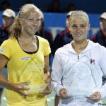 Larsson loses 1st WTA final to Chakvetadze