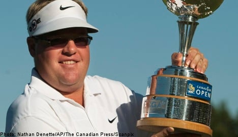 Pettersson captures Canadian Open PGA title