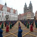 Luther statues create colourful controversy in Wittenberg