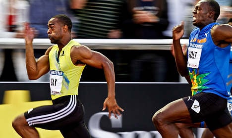 Gay outsprints Bolt in Stockholm showdown