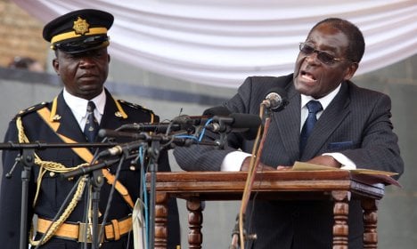 German envoy among diplomats told to 'go to hell' by Mugabe