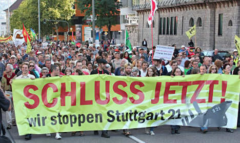 Stuttgart braces for huge rail project protest