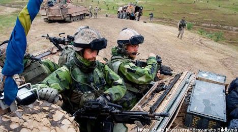 Swedish military issues foreign duty ultimatum