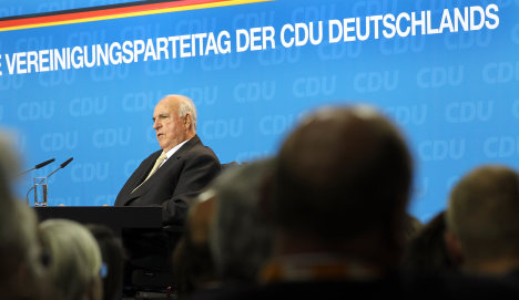 'Unity Chancellor' Kohl makes rare speech