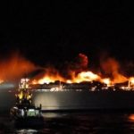 240 rescued as Baltic ferry catches fire