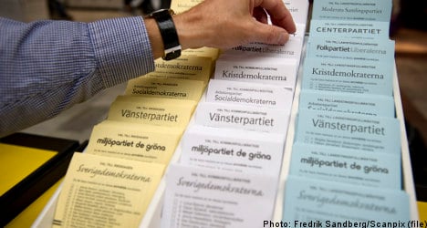 Record number appeal Swedish election result