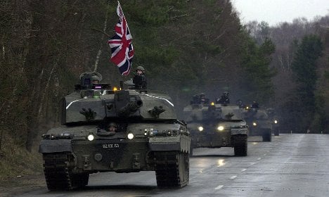 Britain to remove troops from Germany by 2020