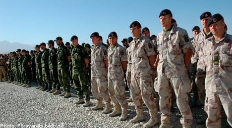 Swedish officer badly hurt in Afghanistan
