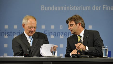 Schäuble’s spokesman quits after public spanking