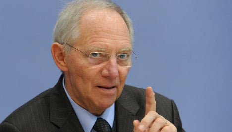 The euro will not fail, Schäuble says