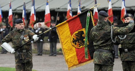 German troops stationed in France for first time since WWII