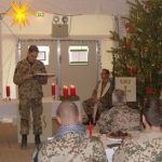 German army celebrates Christmas in Afghanistan