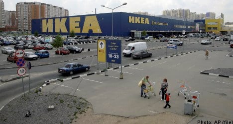 Ikea owner ‘distressed’ over Russian expansion
