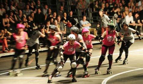 Roller derby warriors skate to glory