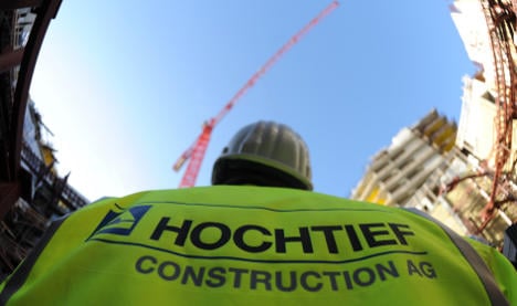 ACS nears 30-percent stake in Hochtief