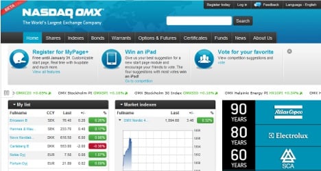 Investor doubles up on NASDAQ OMX shares