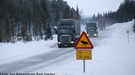 Southern Swedes told to stay off the roads