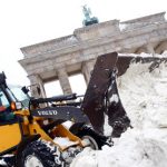 Snowiest December in a century in Berlin