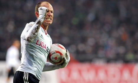 Robben defiant after attack on Müller