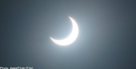 Sweden braces for year's first solar eclipse