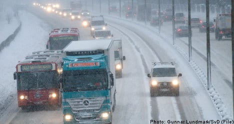 Blizzards ahead for much of Sweden