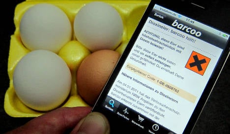 Dioxin-scanning egg app cracks the market