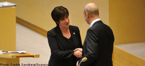 Sahlin's final plea: isolate the Sweden Democrats