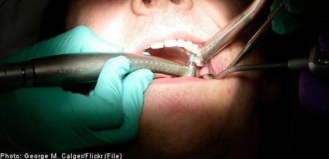 Patient swallows Swedish dentist’s drill bit