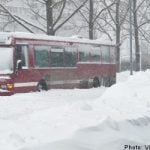 One million Swedes hit by winter bus chaos