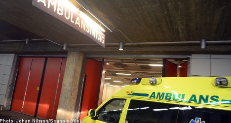 Icy conditions overwhelm Swedish hospitals