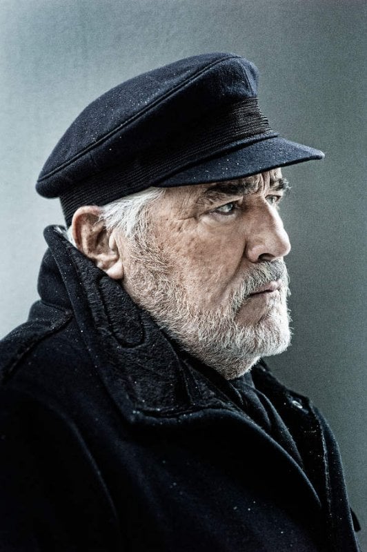 Actor Mario Adorf wearing a cap from the 1957 film "The Devil Strikes at Night," which made him famous practically overnight.Photo: Jim Rakete