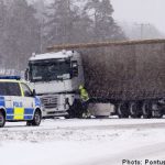 Heavy snow wallops central Sweden