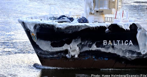 Deep freeze puts Baltic on track for record ice