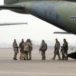 Bundeswehr soldiers return from Libya