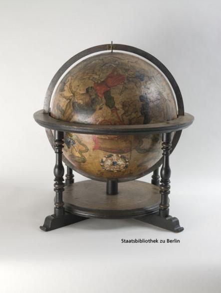 A celestial globe created by cartographical pioneer Gerhard Mercator in 1551.Photo: Staatsbibliothek zu Berlin – Preußischer Kulturbesitz