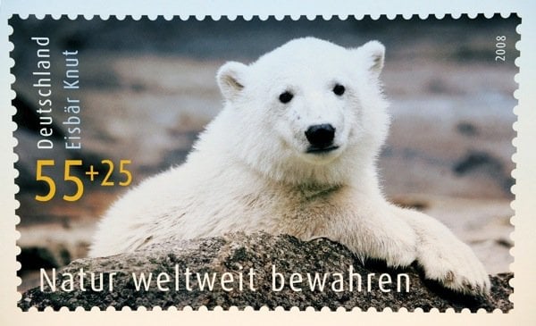 He even got his own German stamp.Photo: DPA