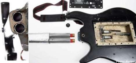 Swedish police seize musical deadly weapon