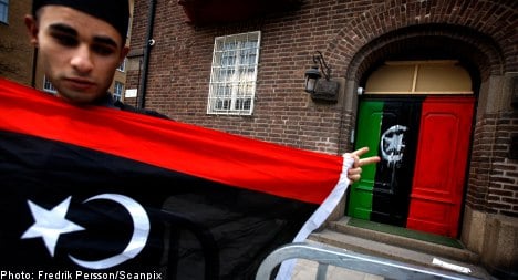 Six held after intrusion at Libyan embassy