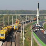 Construction accidents delay on major rail routes