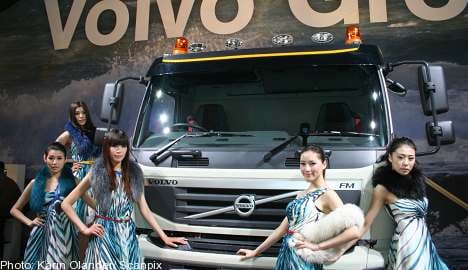 Volvo under fire for Shanghai show 'babes'