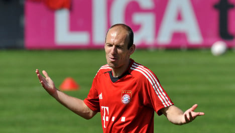 Red Robben suspended for two matches